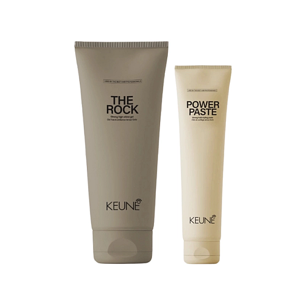 Pachet styling - pasta fixare puternica the rock 200ml, pasta ultra puternica power paste 150ml