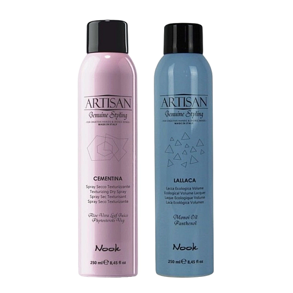 Pachet styling artisan - spray texturizant 250ml, fixativ puternic 250ml