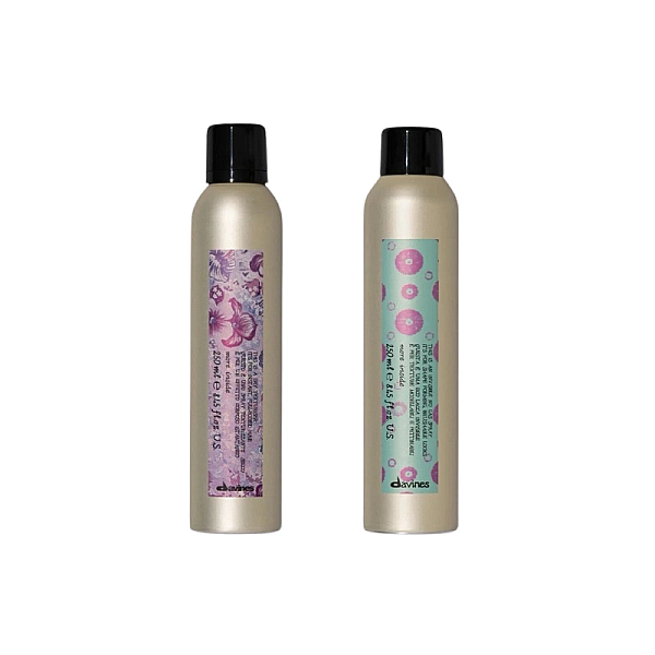 Set styling more inside - spray texturizant 250ml, fixativ cu fixare usoara 250ml