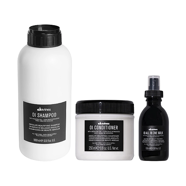 Set hidratarea si stralucirea parului oi - sampon 1000ml, balsam 250ml, spray all in one 135ml